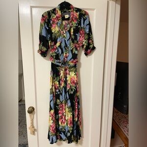 Karen Alexander vintage Dress - size 4 made in USA with belt